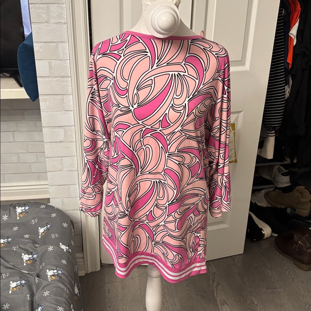 🩷Michael Kors pretty in pink top🩷
